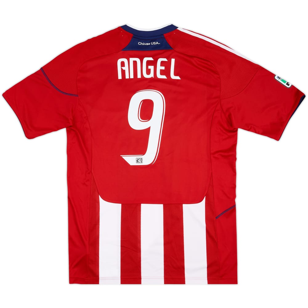 2011 Chivas USA Match Issue Home Shirt Angel #9