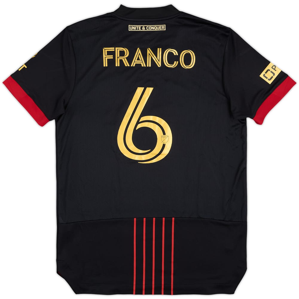 2021-22 Atlanta United Match Issue Home Shirt Franco #6