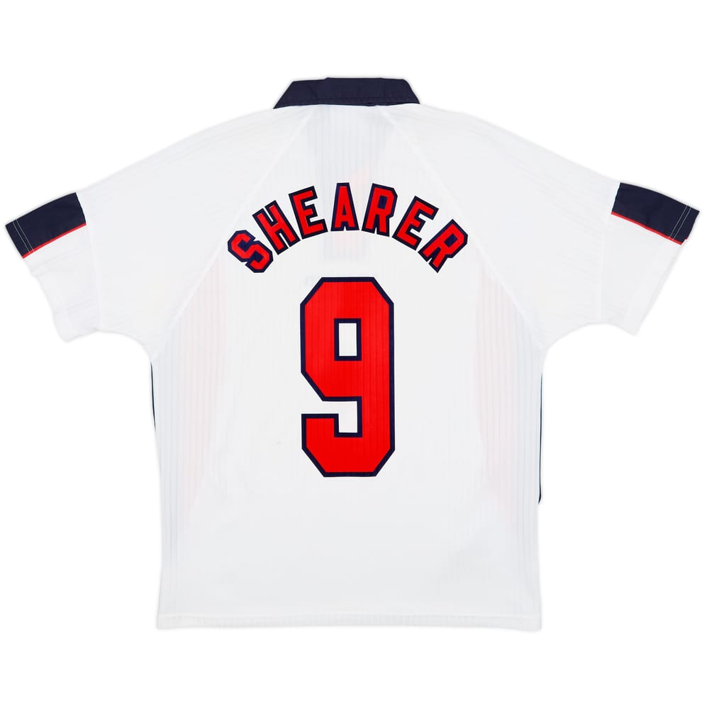 1997-99 England Home Shirt Shearer #9 - 6/10 - (M)