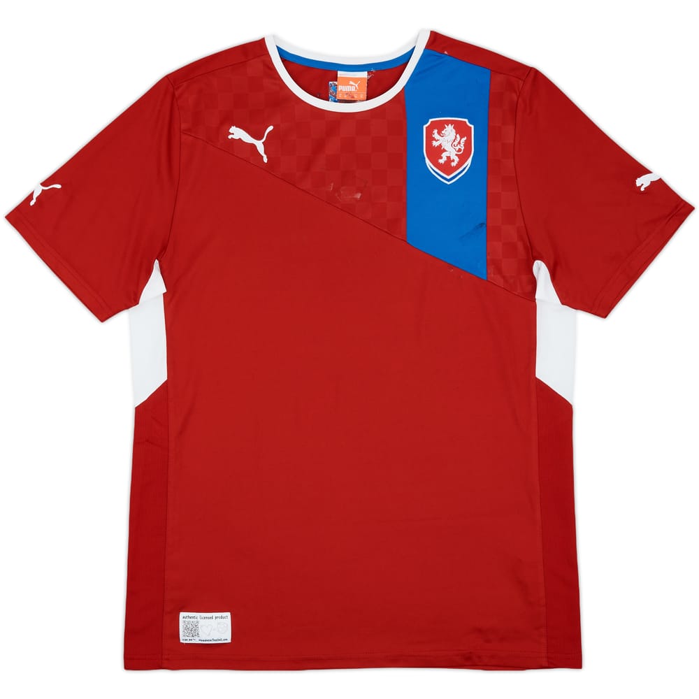 2012-13 Czech Republic Home Shirt - 7/10 - (XL)