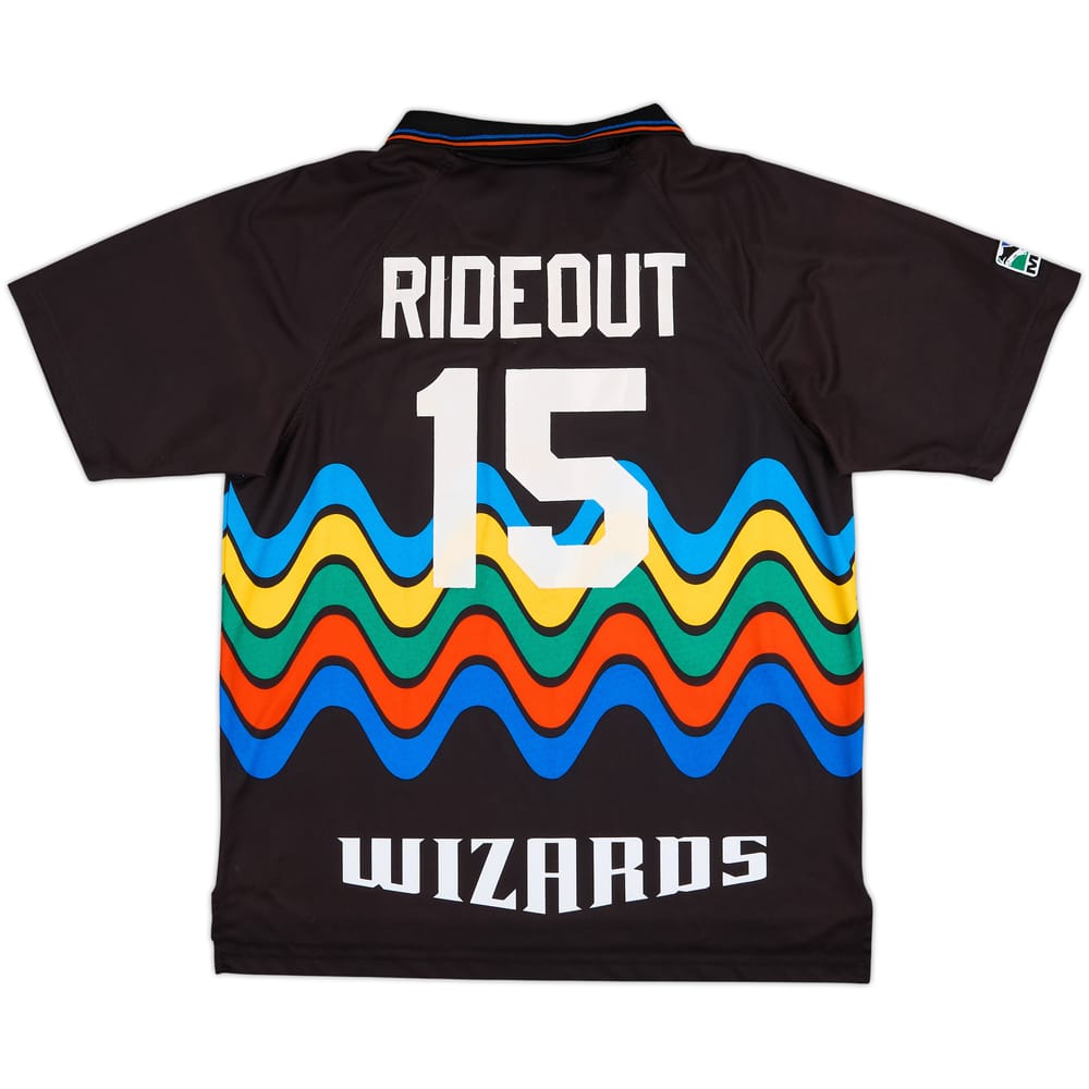 1998 Kansas City Wizards Match Issue Signed Home Shirt Rideout #15