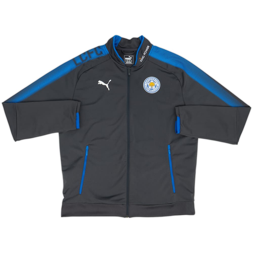 2017-18 Leicester Puma Track Jacket - 8/10 - (S)