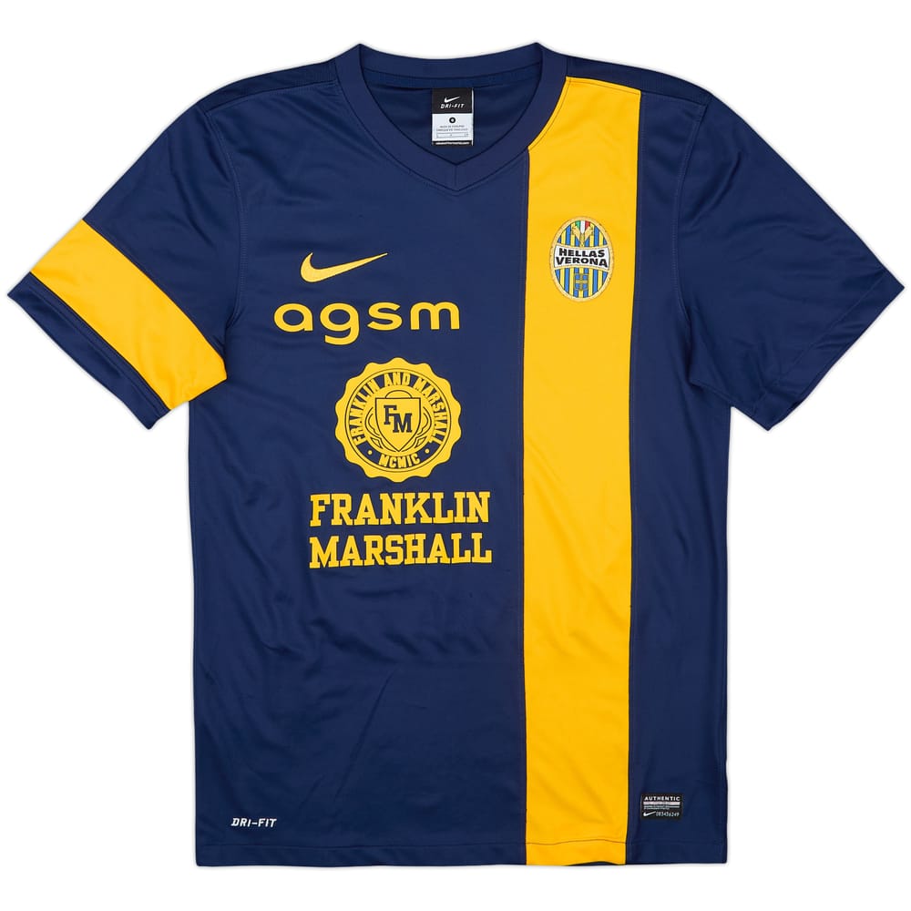 2013-14 Hellas Verona Camiseta Local - 8/10 - (S)