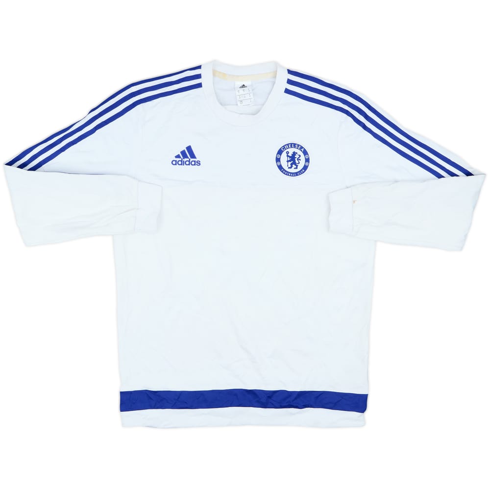 2015-16 Chelsea adidas Sweat Top - 7/10 - (M)