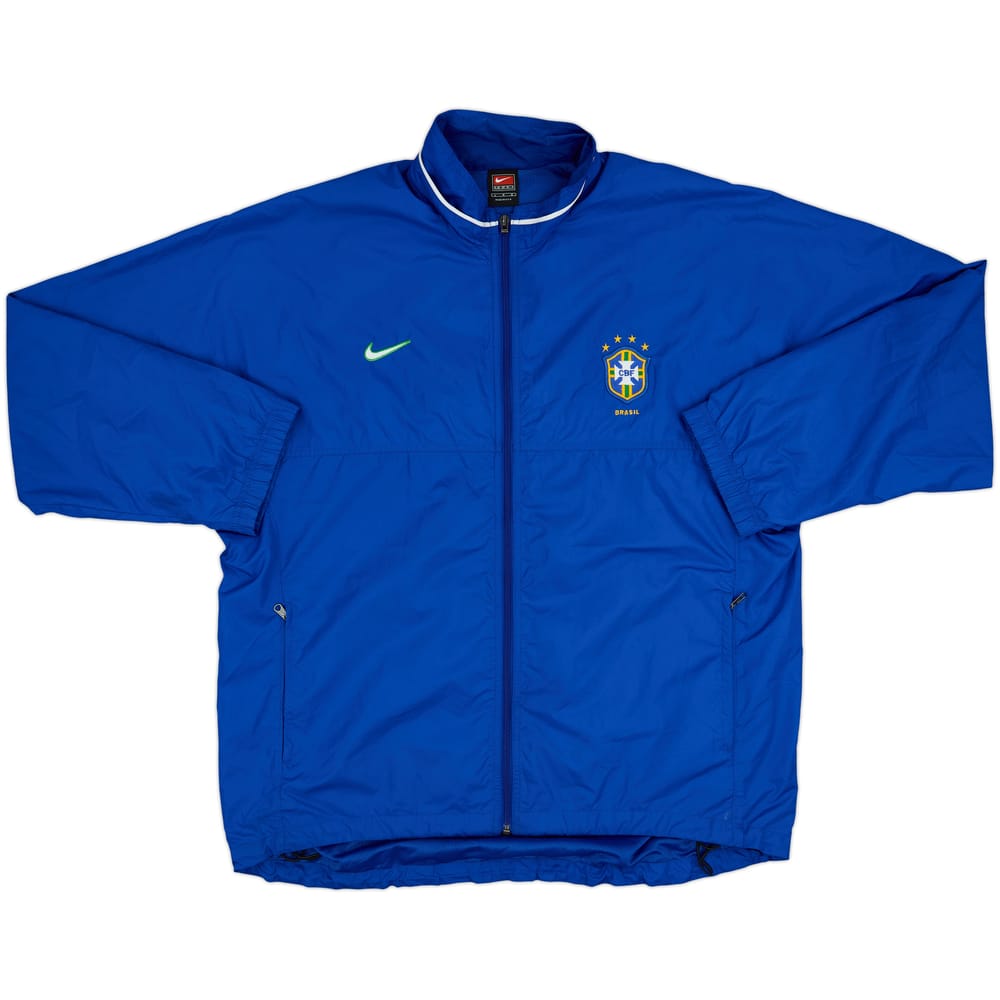 1998-99 Brazil Nike Track Jacket - 8/10 - (L)