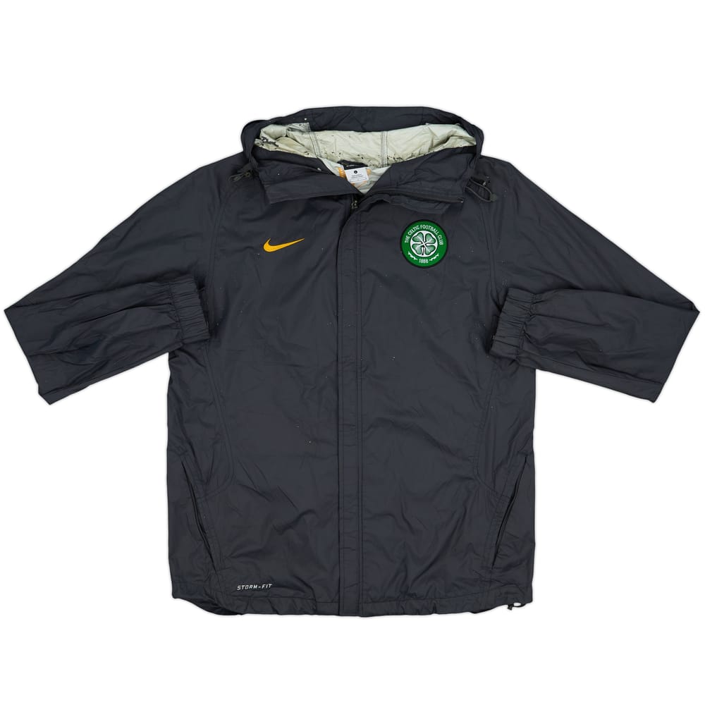 2010-11 Celtic Nike Hooded Rain Jacket - 5/10 - (L)