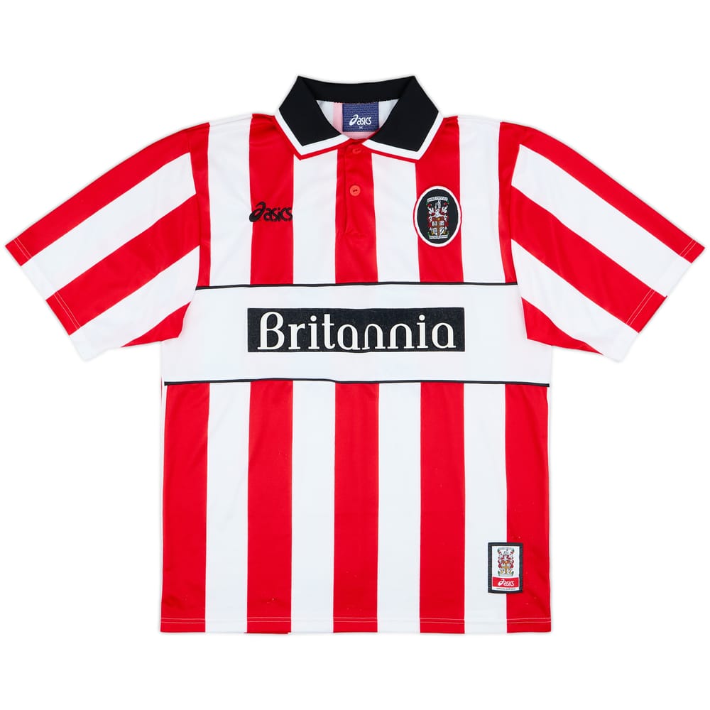 1999-01 Stoke City Home Shirt - 9/10 - (M)