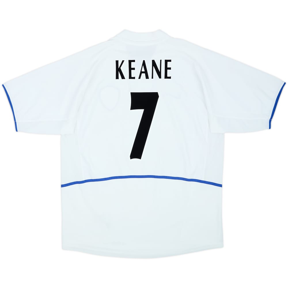 2002-03 Leeds United Home Shirt Keane #7 - 7/10 - (XL)