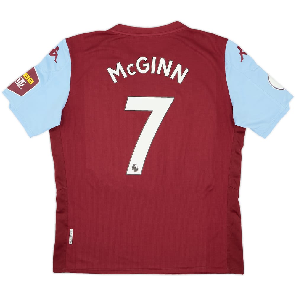 2019-20 Aston Villa Home Shirt McGinn #7 - 7/10 - (XL)