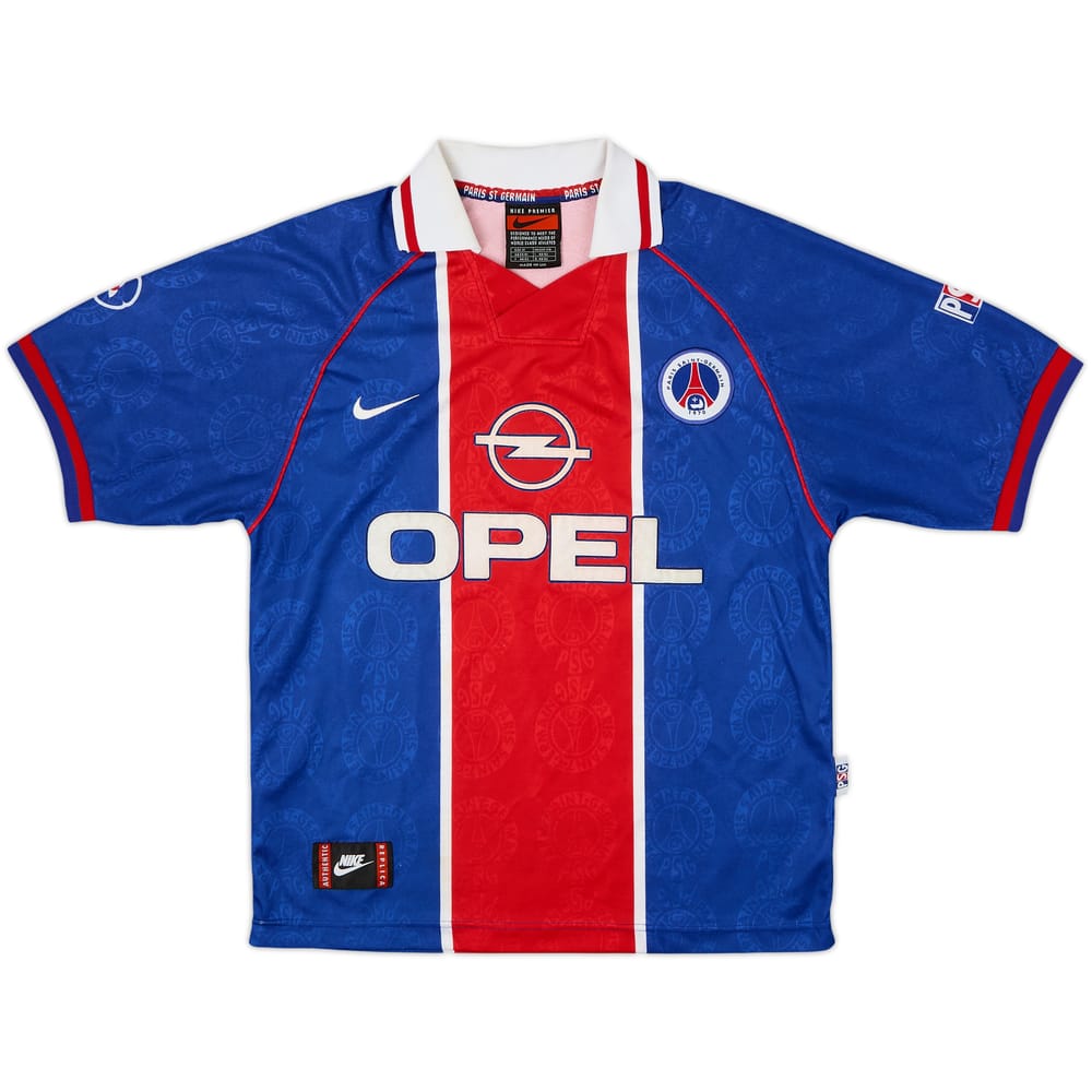 1996-97 Paris Saint-Germain Home Shirt - 8/10 - (M)