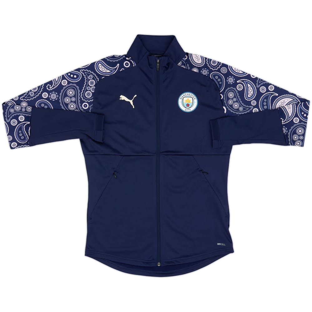 2020-21 Manchester City Puma Track Jacket - 8/10 - (M)