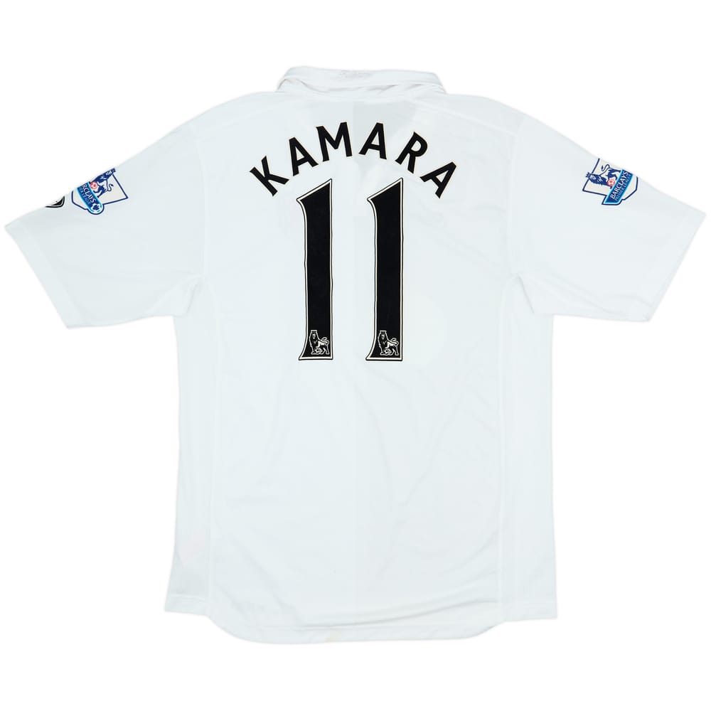 2007-08 Fulham Home Shirt Kamara #11 - 7/10 - (L)