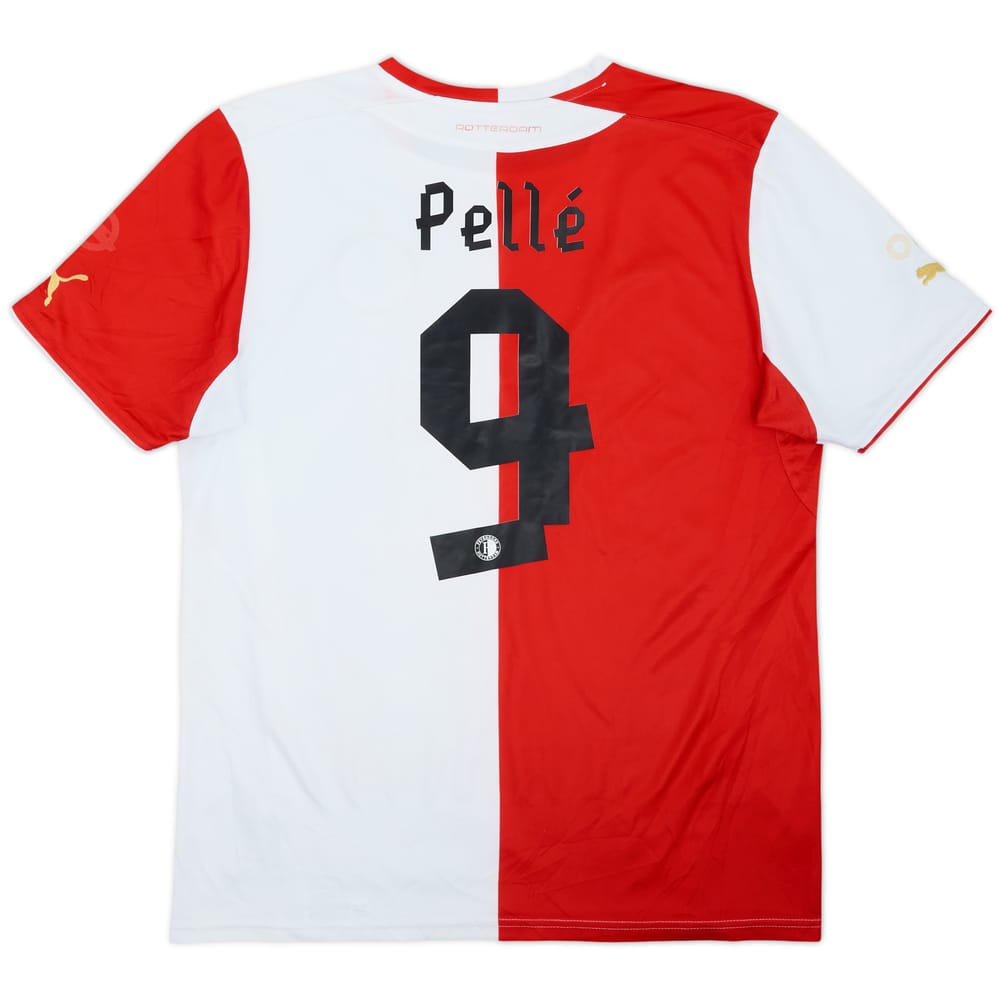 2013-14 Feyenoord Home Shirt Pelle #9 - 7/10 - (L)