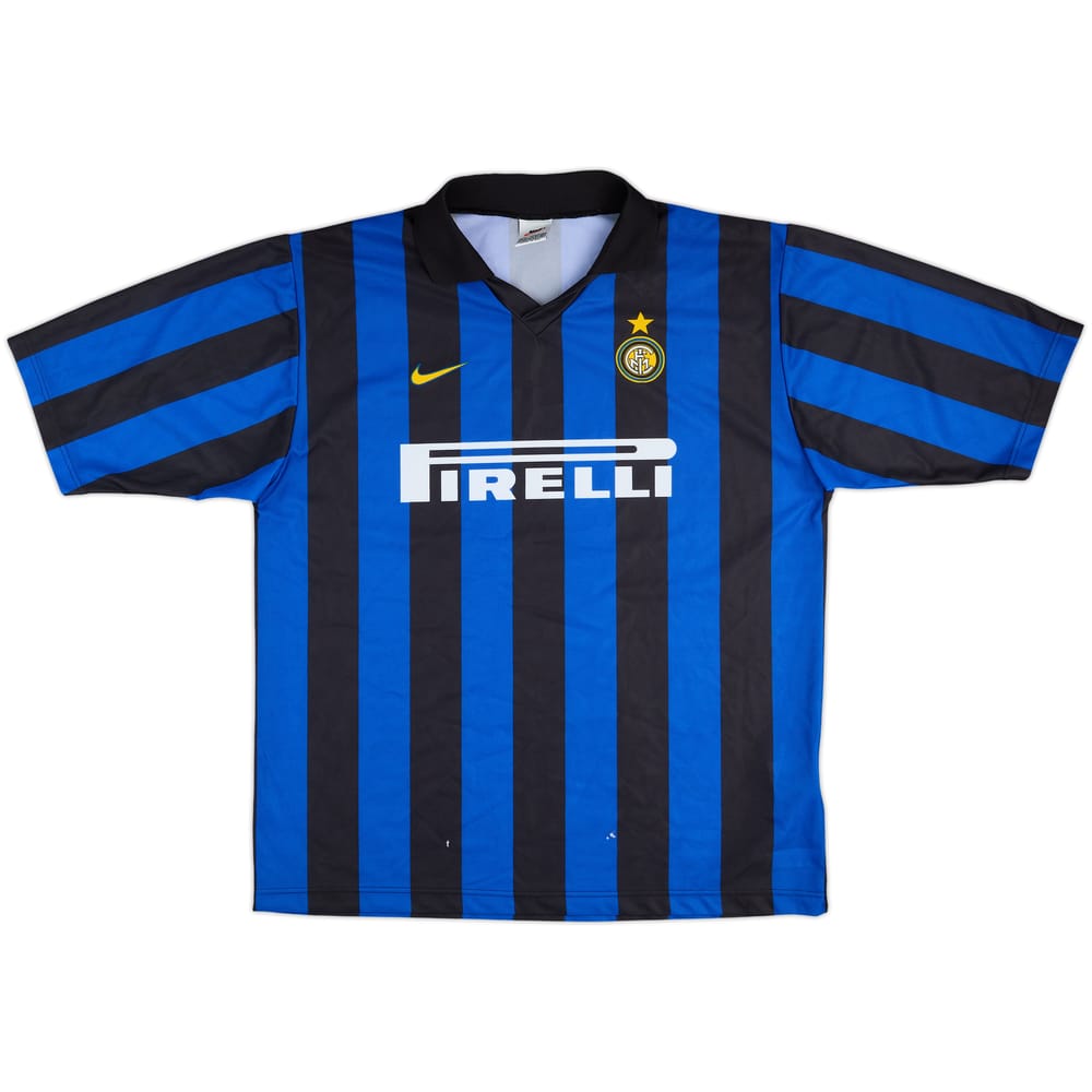 1998-99 Inter Milan Basic Home Shirt - 5/10 - (L)