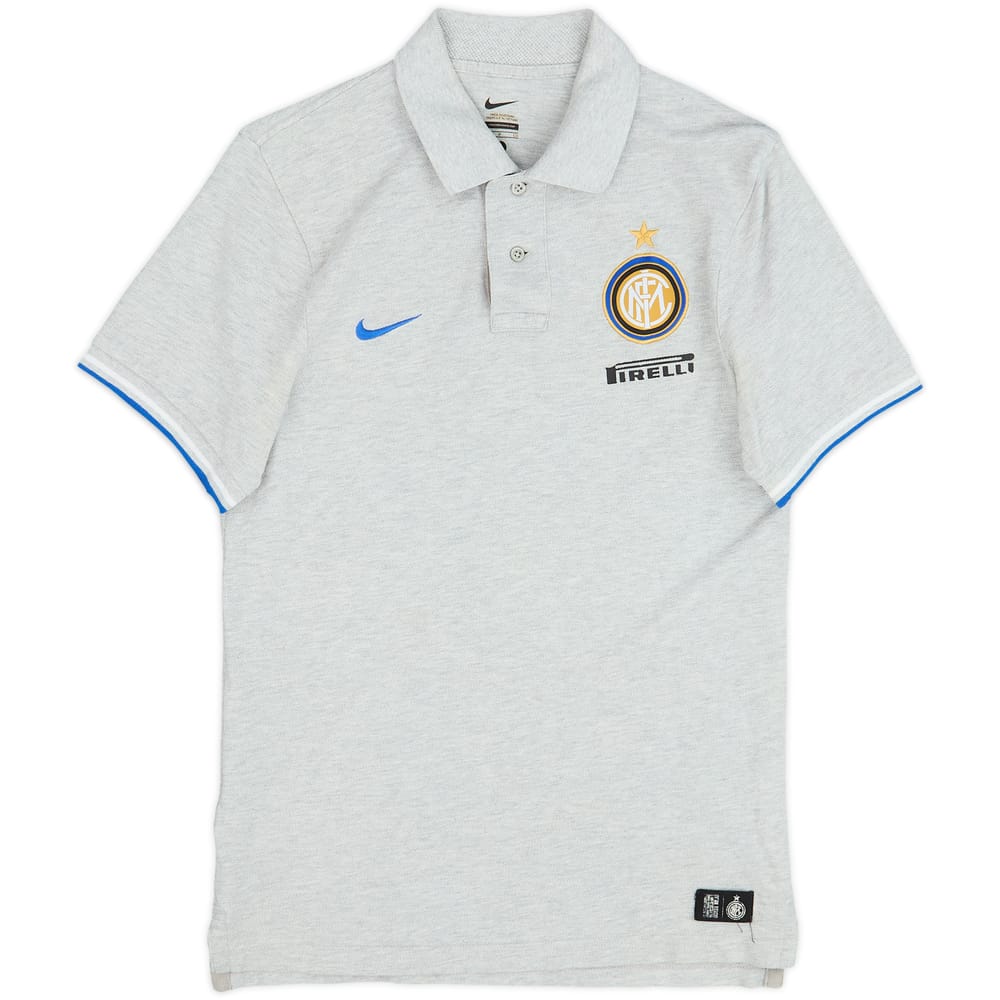 2011-12 Inter Milan Nike Polo Shirt - 6/10 - (S)