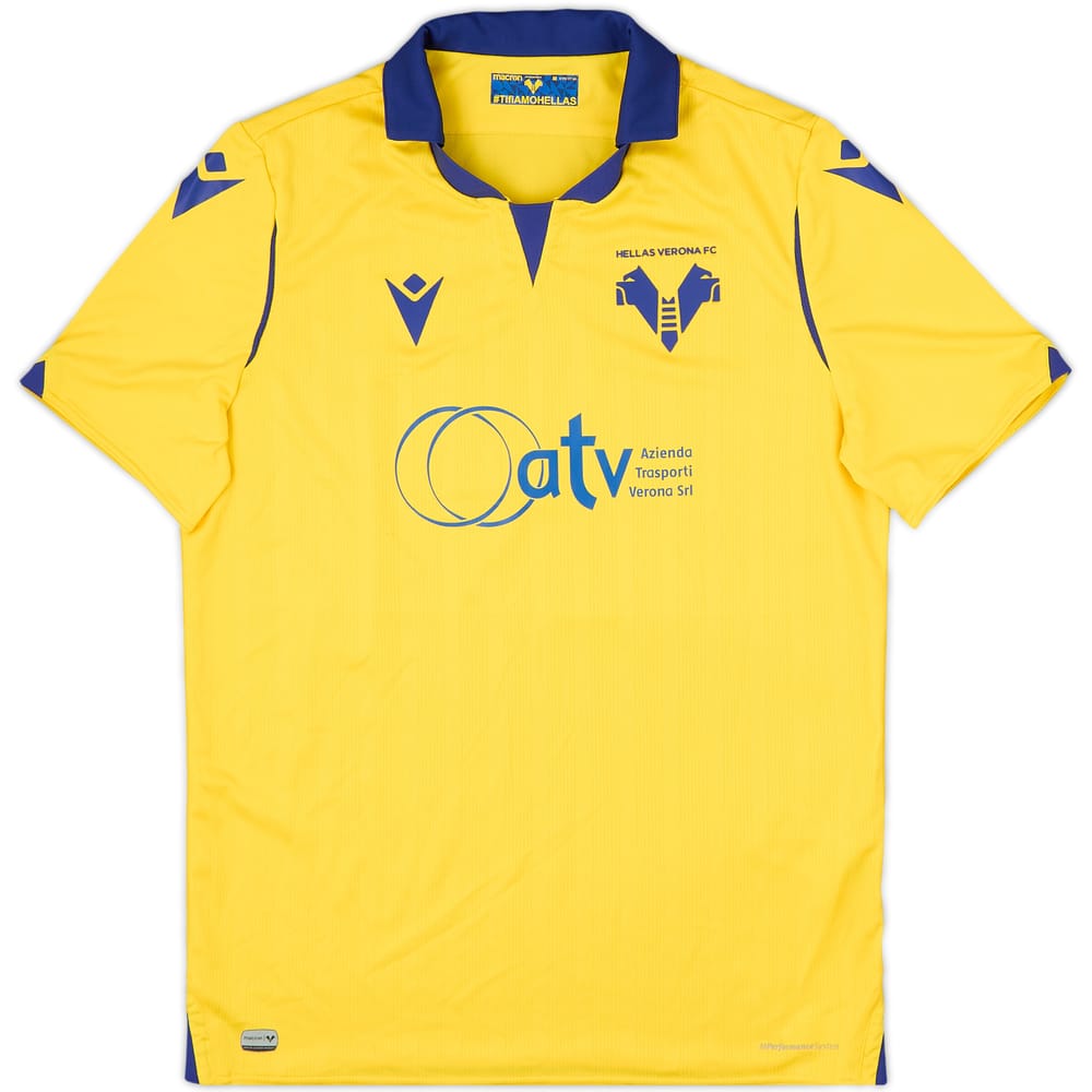 2020-21 Hellas Verona Away Shirt #7 - 8/10 - (M)