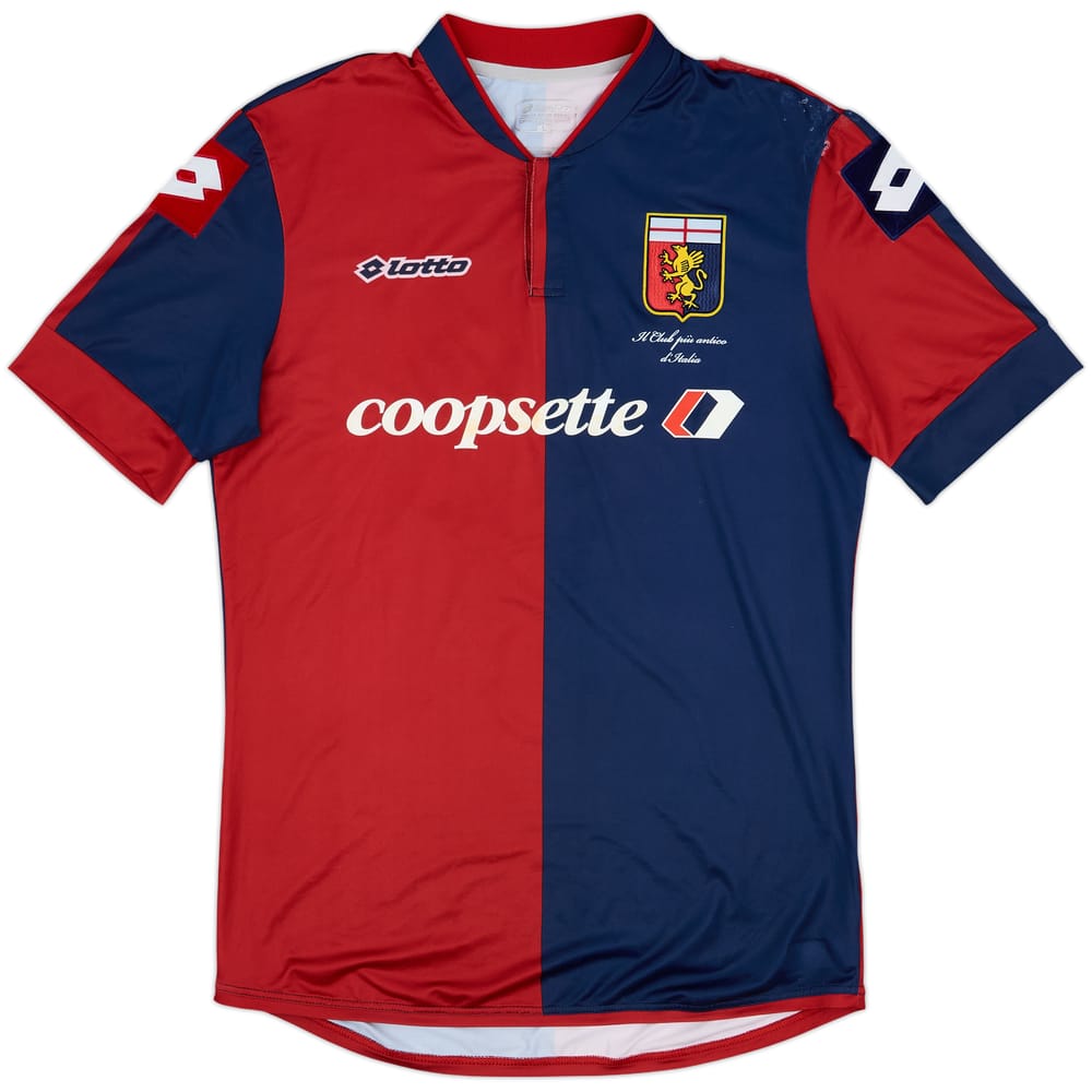 2011-12 Genoa Youth Match Issue Home Shirt #15