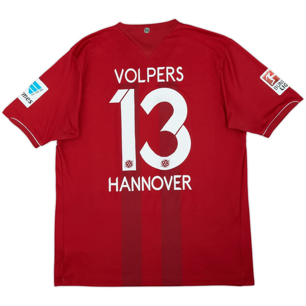 2014-15 Hannover 96 Home Shirt Volpers #13 - 6/10 - (XL)