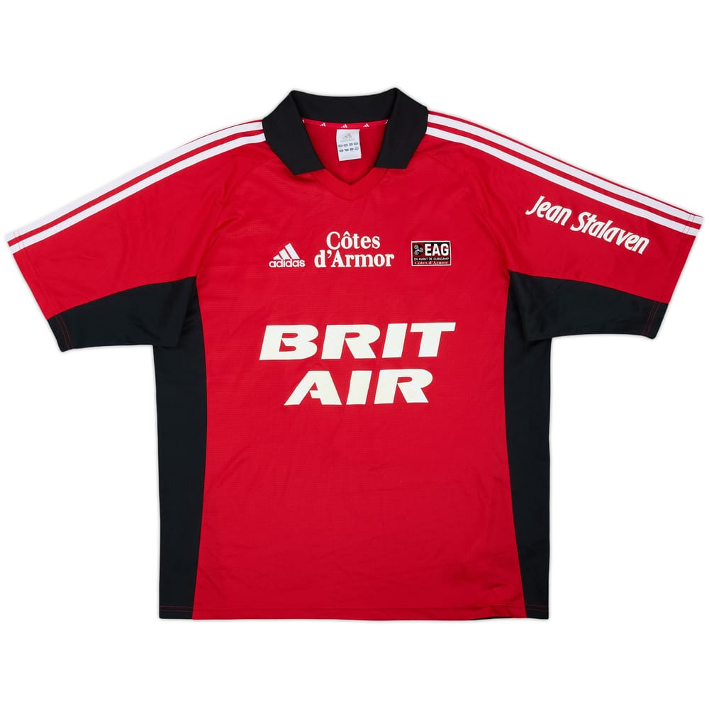 2003-04 EA Guingamp Home Shirt Bernard Drogball #9 - 5/10 - (L)