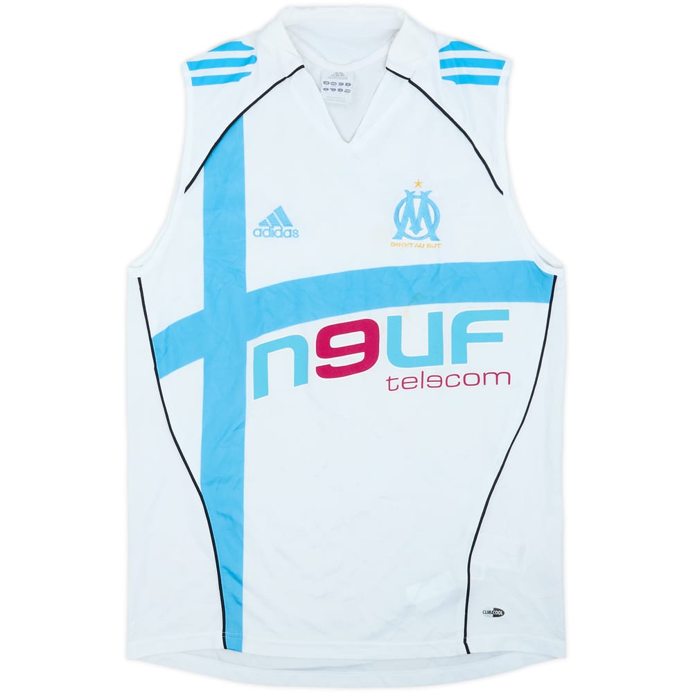 2005-06 Olympique Marseille adidas Training Vest - 7/10 - (S)