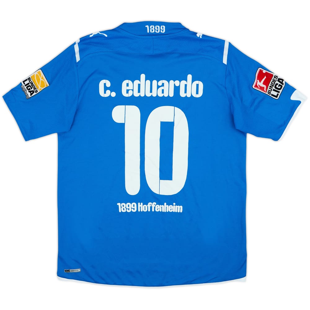2009-11 TSG Hoffenheim Home Shirt C. Eduardo #10 - 6/10 - (M)