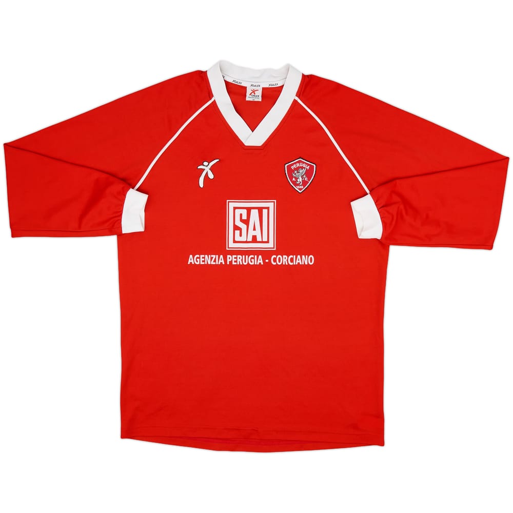 2001-02 Perugia Galex Training L/S Shirt - 8/10 - (M)