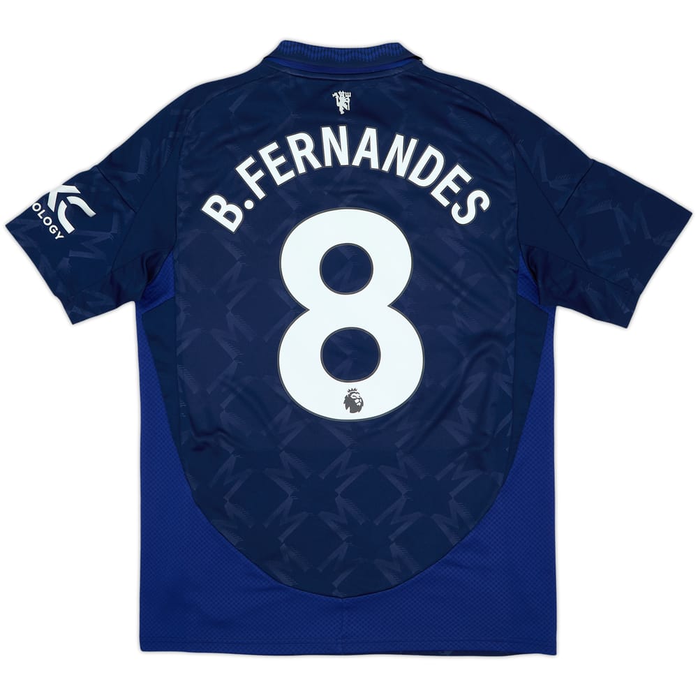 2024-25 Manchester United Away Shirt B.Fernandes #8 - 8/10 - (M)