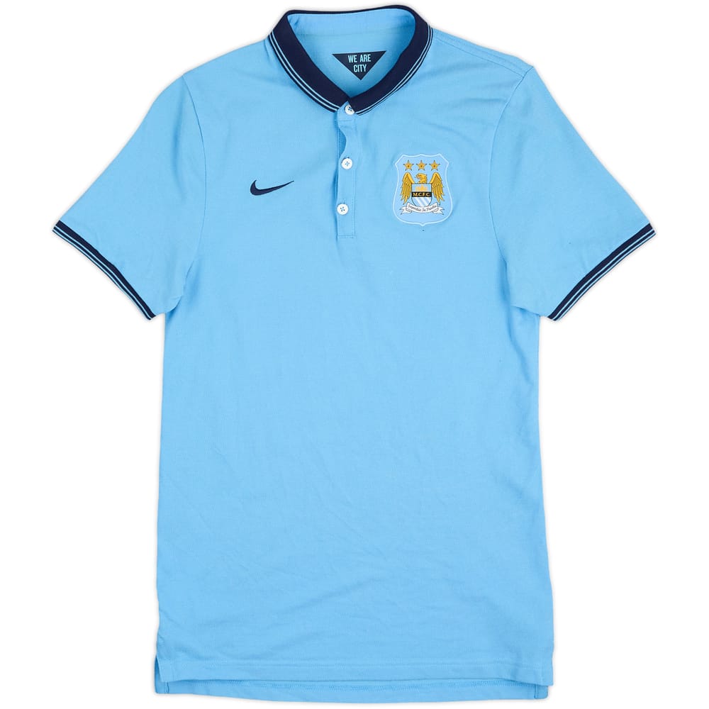 2014-15 Manchester City Polo Shirt - 8/10 - (S)