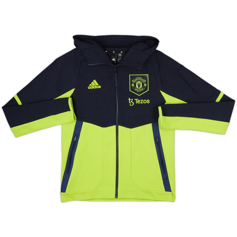 2022-23 Manchester United adidas Hooded Track Jacket - 6/10 - (S)