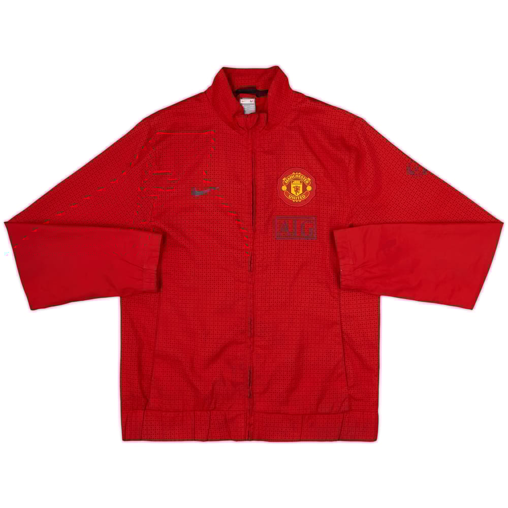 2009-10 Manchester United Nike Track Jacket - 4/10 - (M)