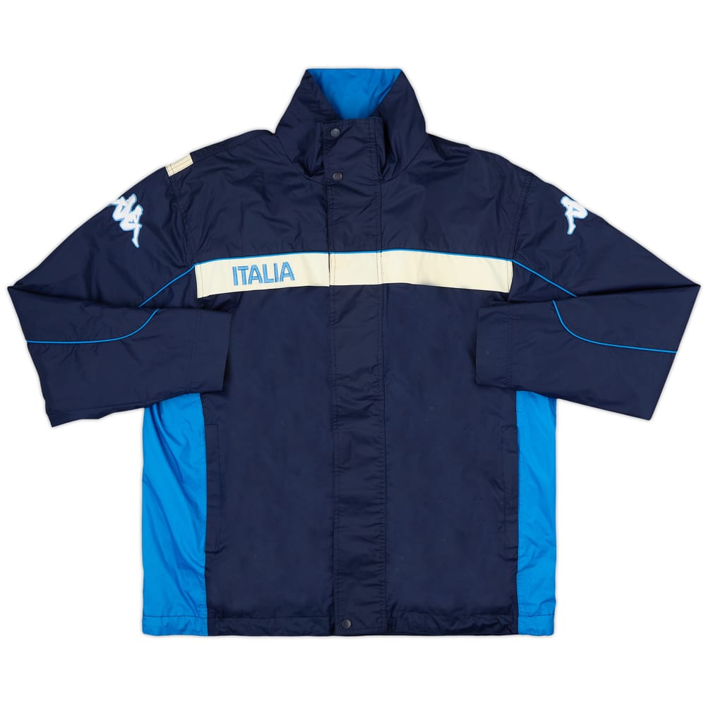 1999-00 Italy Kappa Hooded Track Jacket - 5/10 - (L)