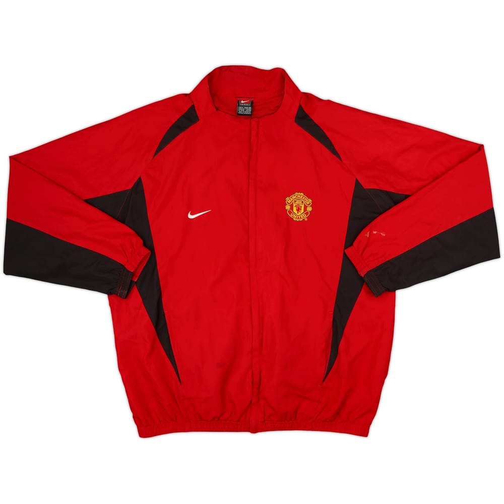 2002-03 Manchester United Nike Track Jacket - 6/10 - (XL)