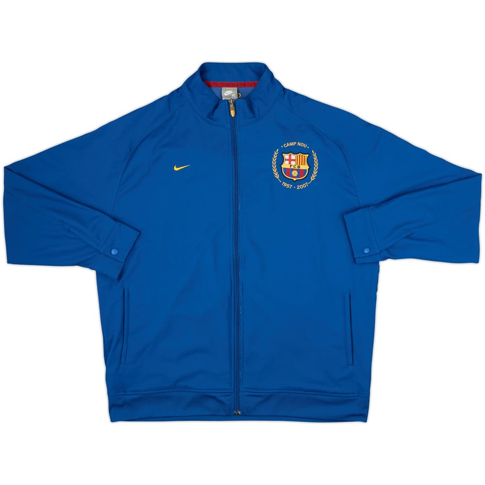 2007-08 Barcelona Nike Track Jacket - 8/10 - (XL)
