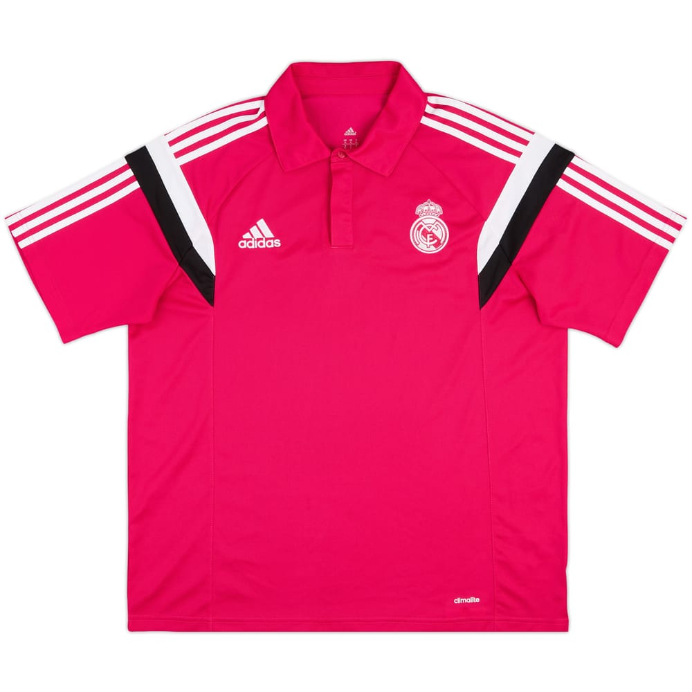 2014-15 Real Madrid adidas Polo Shirt - 9/10 - (XL)