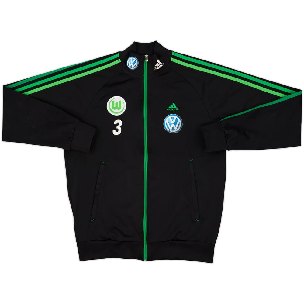 Chaqueta de chándal adidas versión jugador del Wolfsburg 2011-12 #3 - 4/10 - (S)