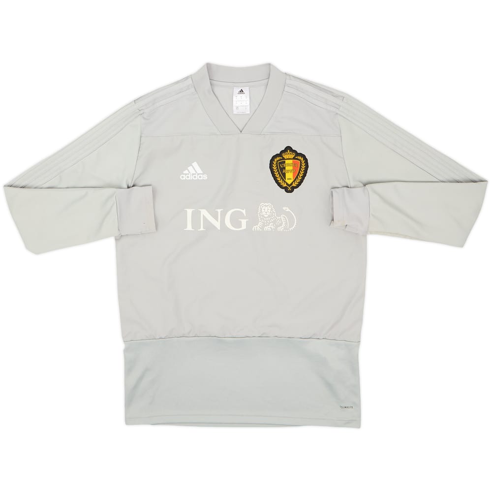 2017-18 Belgium adidas Drill Top - 8/10 - (M)