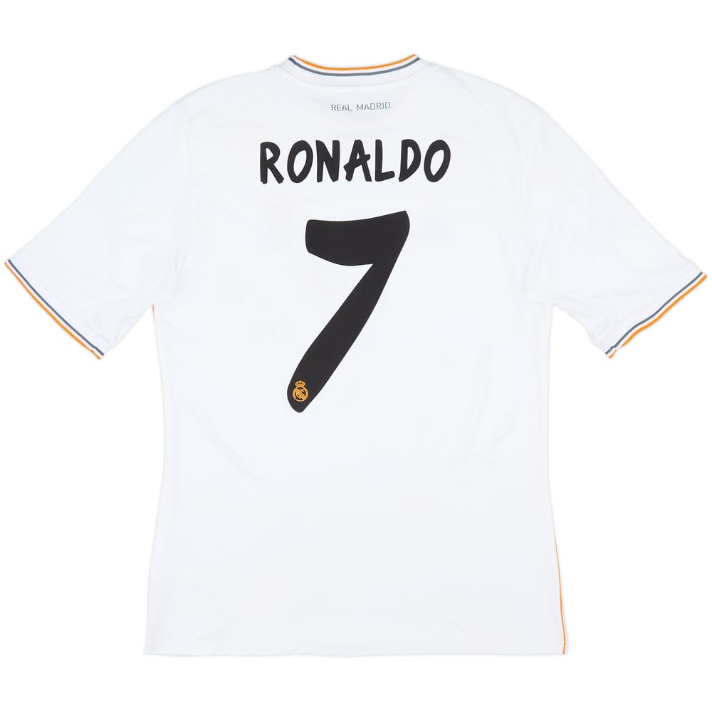 2013-14 Real Madrid Home Shirt Ronaldo #7 - 5/10 - (M)