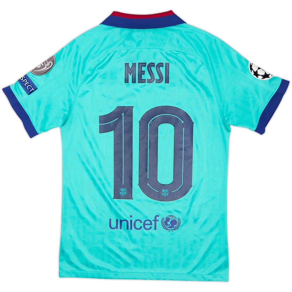 2019-20 Barcelona Third CL Shirt Messi #10 - 6/10 - (S)