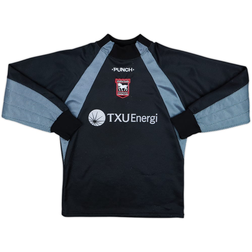 2001-02 Ipswich GK Shirt - 8/10 - (S.Boys)