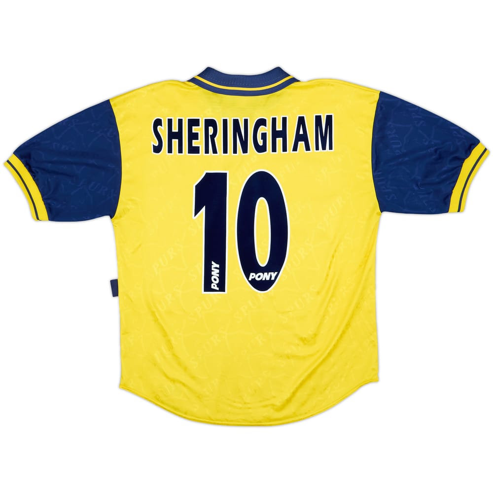 1995-97 Tottenham Third Shirt Sheringham #10 - 7/10 - (M)