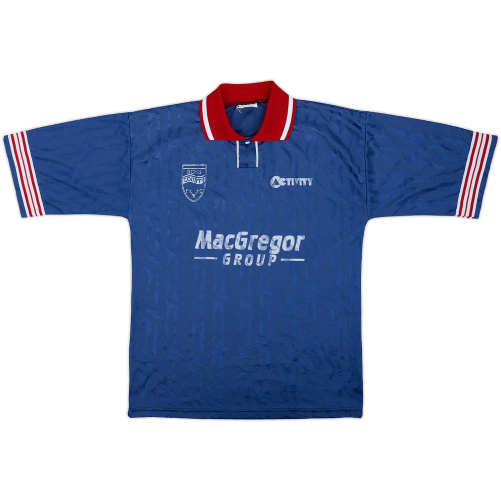 Camiseta de local del Ross County 1995-96 - 6/10 - (M)