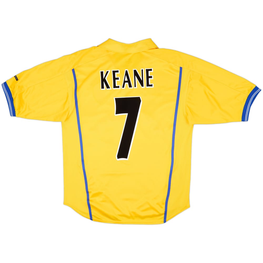 2000-02 Leeds United Away Shirt Keane #7 - 8/10 - (S)