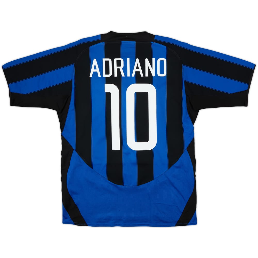 2003-04 Inter Milan Home Shirt Adriano #10 - 8/10 - (M)