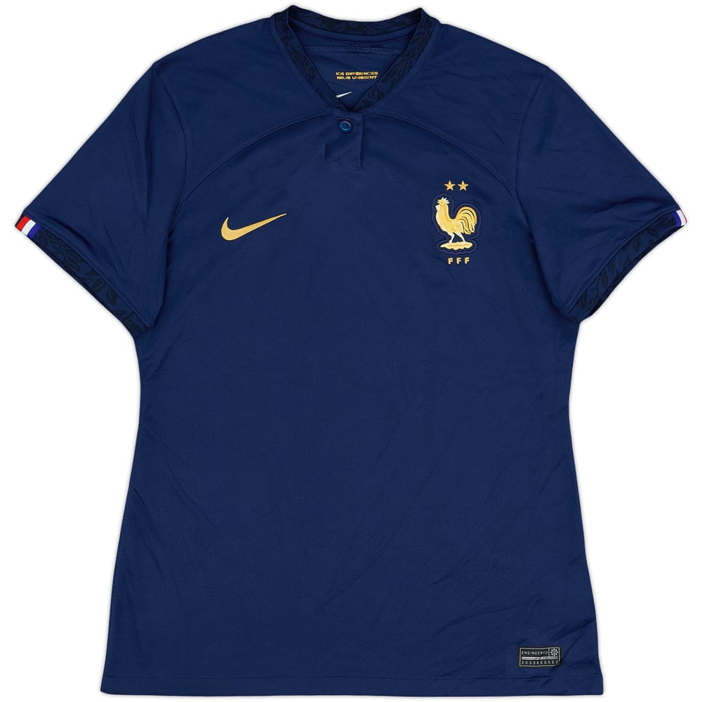 2022-23 France Home Shirt - 10/10 - (Women's M)