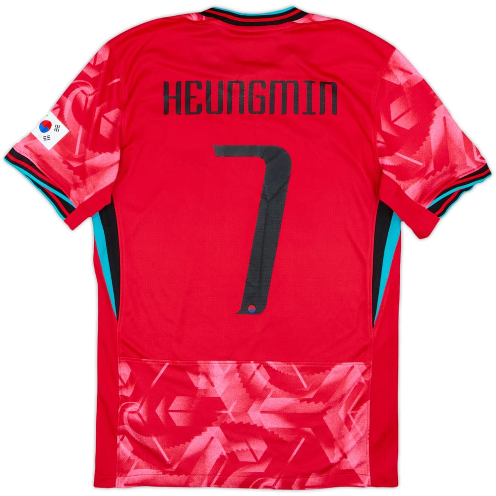2024-25 South Korea Home Shirt Heungmin #7 - 7/10 - (S)