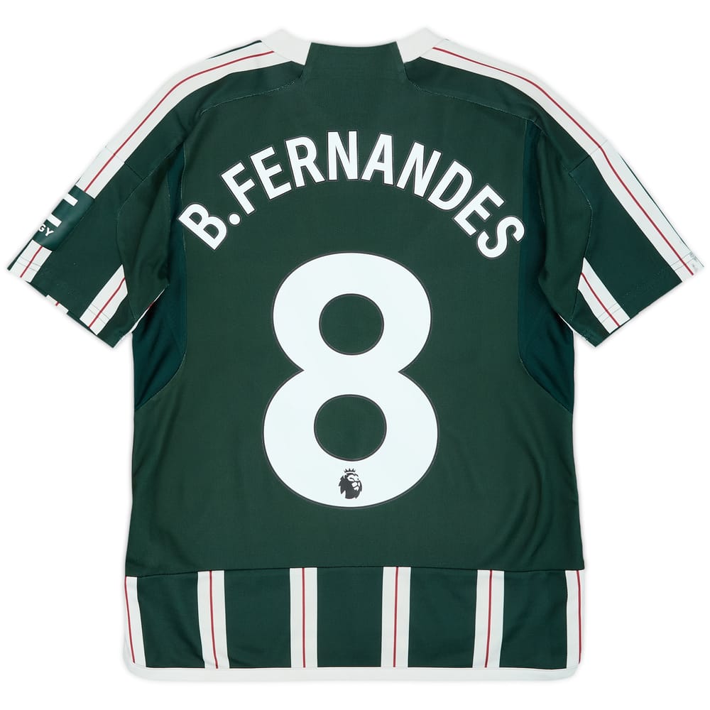 Camiseta de visitante del Manchester United 2023-24 B.Fernandes #8 - 6/10 - (13-14 años)