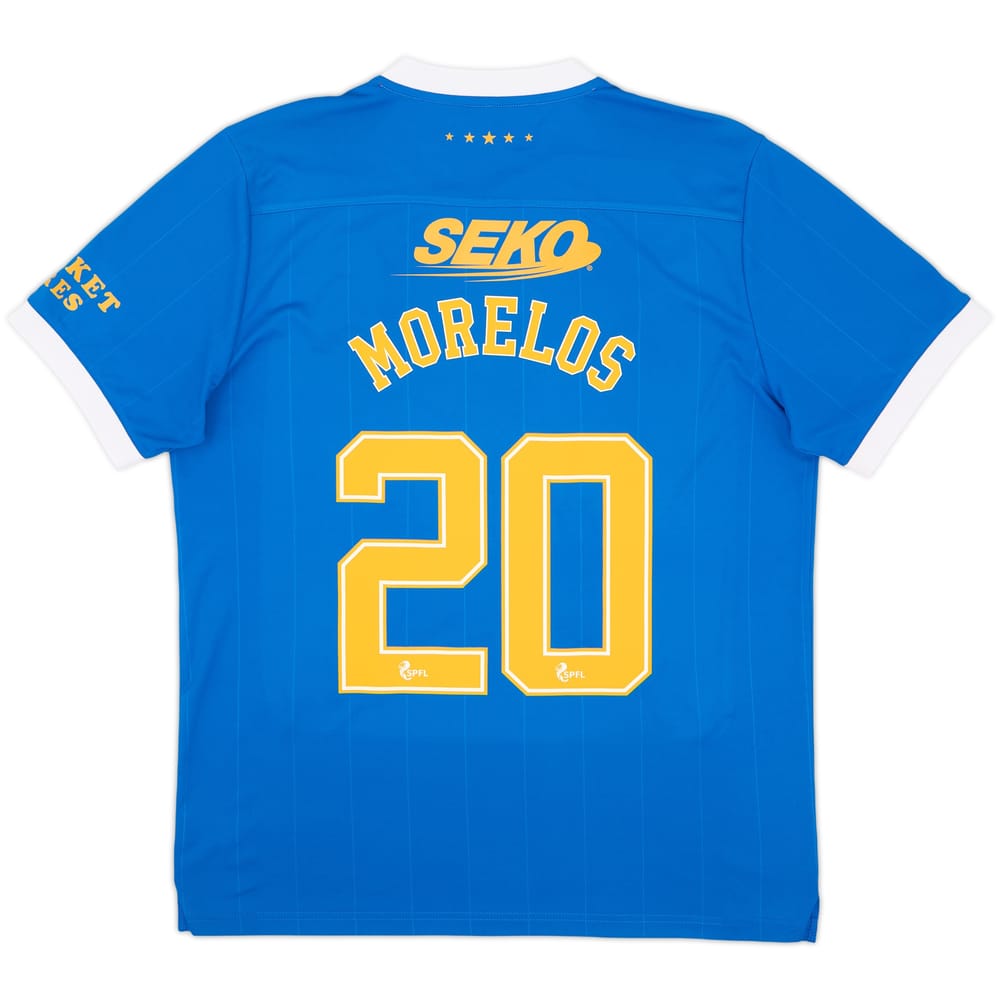 2021-22 Rangers Home Shirt Morelos #20