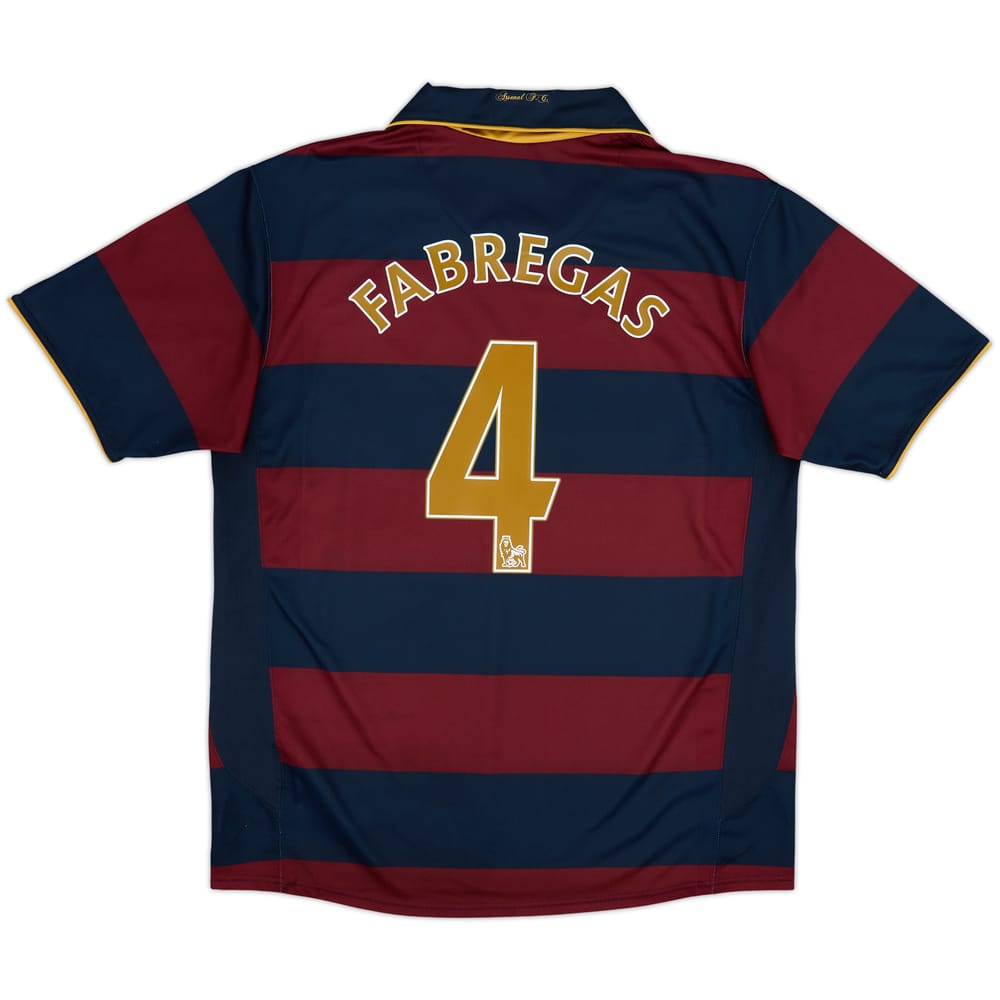 2007-08 Arsenal Third Shirt Fabregas #4 - 8/10 - (L)