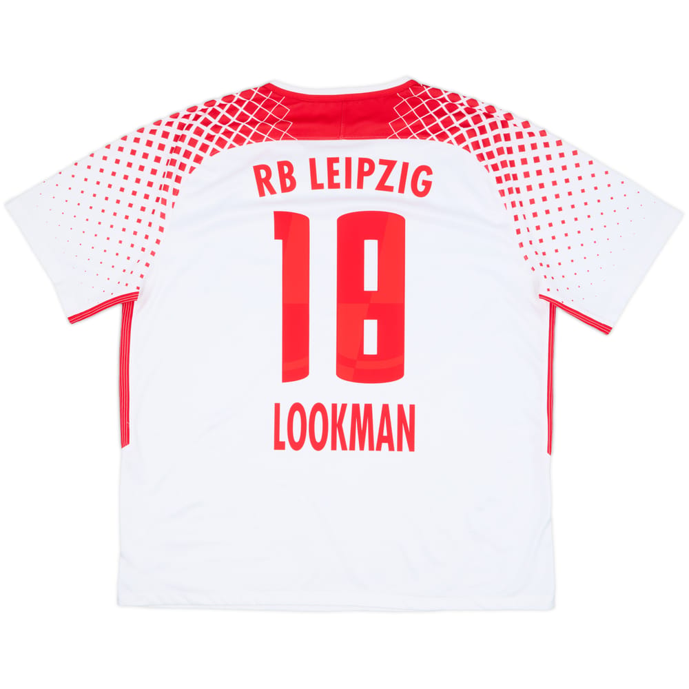 2017-18 RB Leipzig Maillot Domicile Lookman #18 - 10/10 - (XXL)