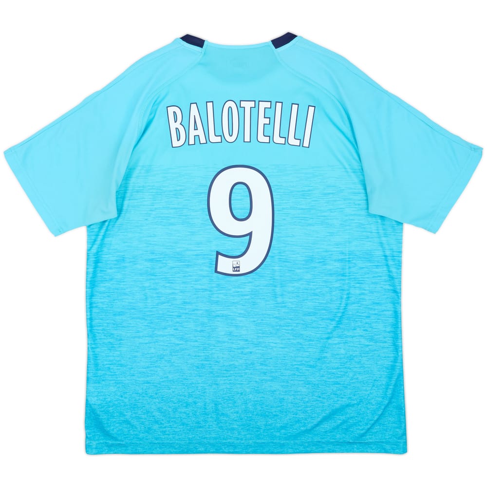 2018-19 Olympique Marseille Third Shirt Balotelli #9 - 8/10 - (XL)